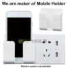 wall mount phone holder mobile stand for charging 2 pcs -1