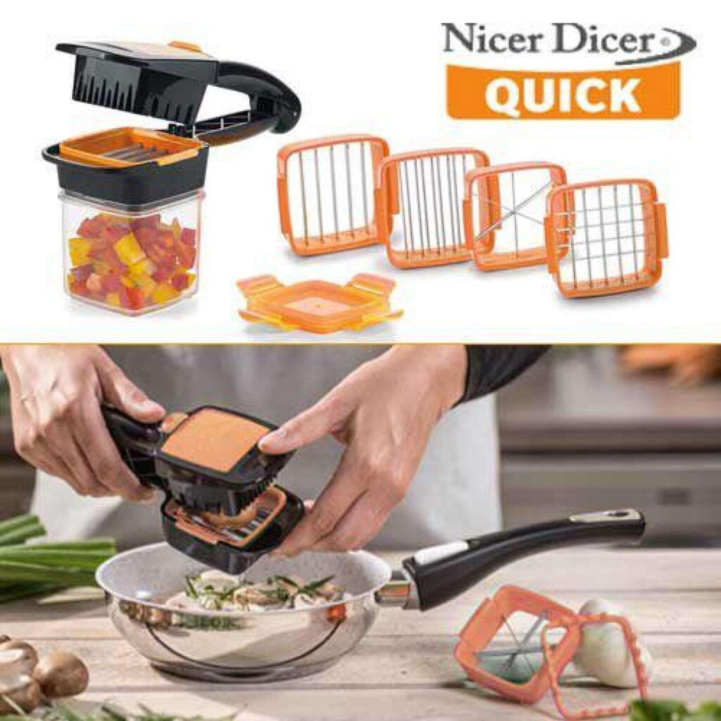 Shop 5 IN 1 Nicer Dicer Fruit And Vegetables Cutter at best price